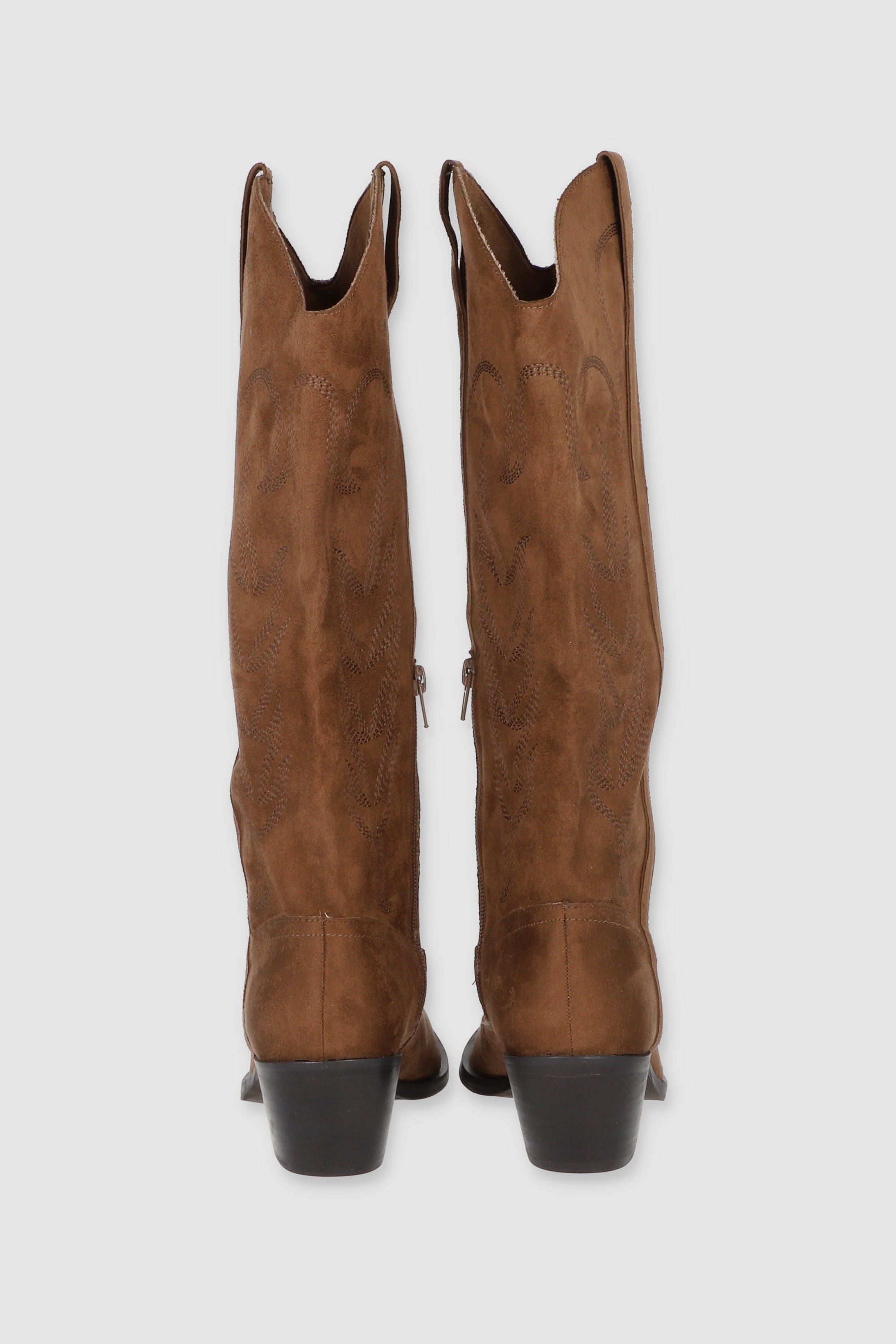 Bota Vaquera Larga Sencilla Bordados