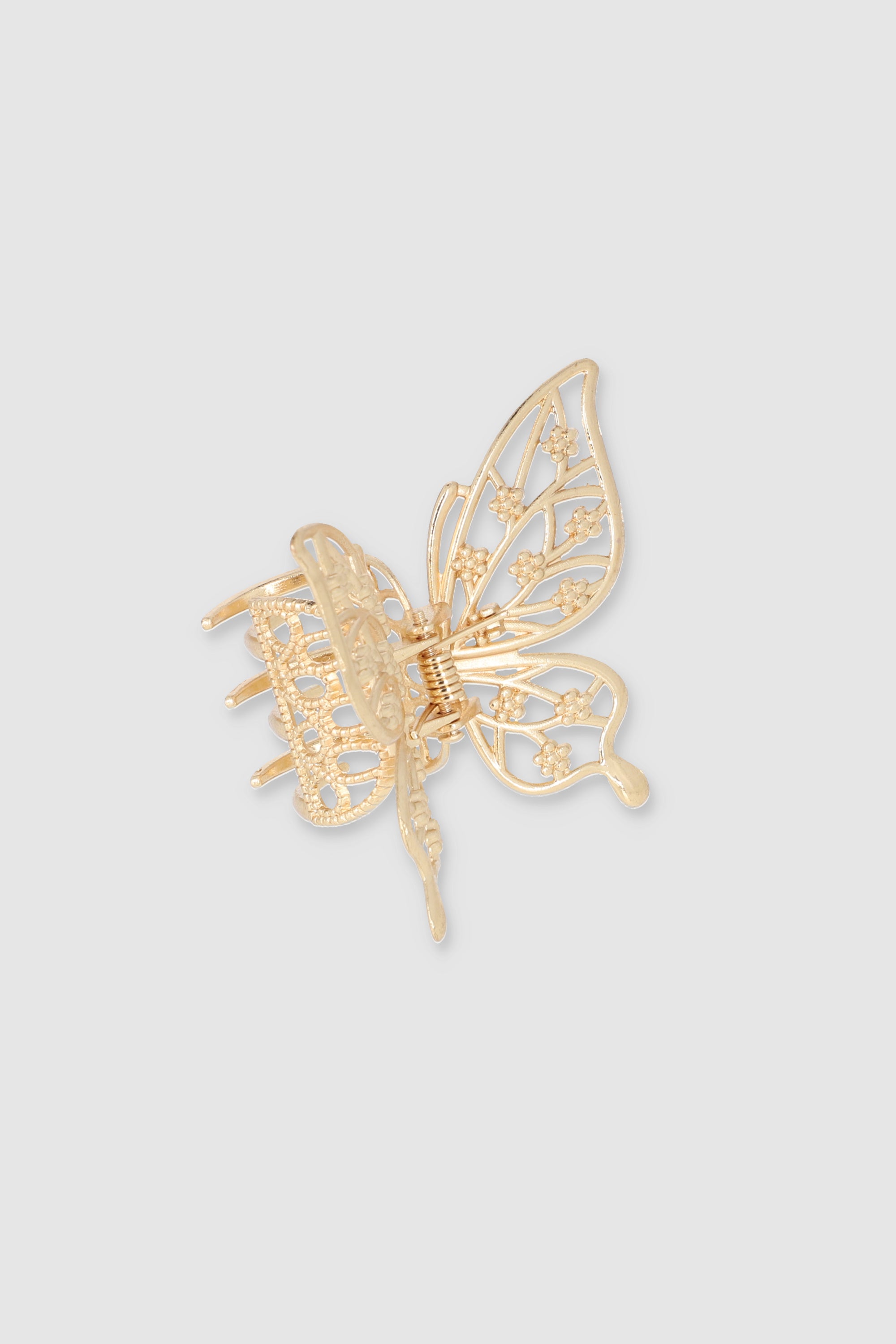 Pinza metálica mariposa ORO