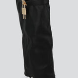 Bota Efecto Piel Funda Candado