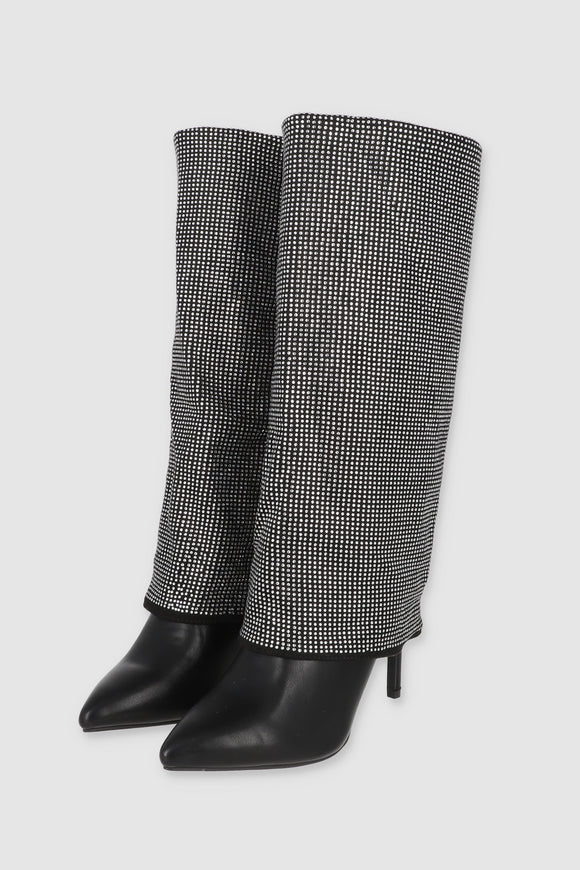 Bota Pointy Funda Brillos