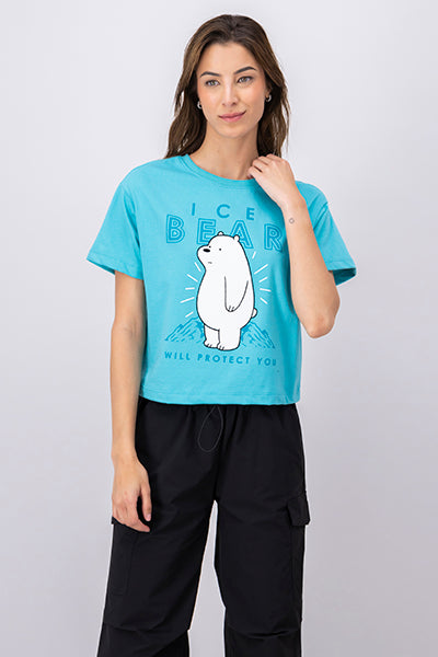 Playera Boxy Ice Bear