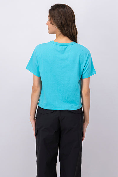 Playera Boxy Ice Bear AZUL