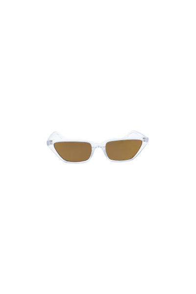 Lentes transparentes rectangulares cateye