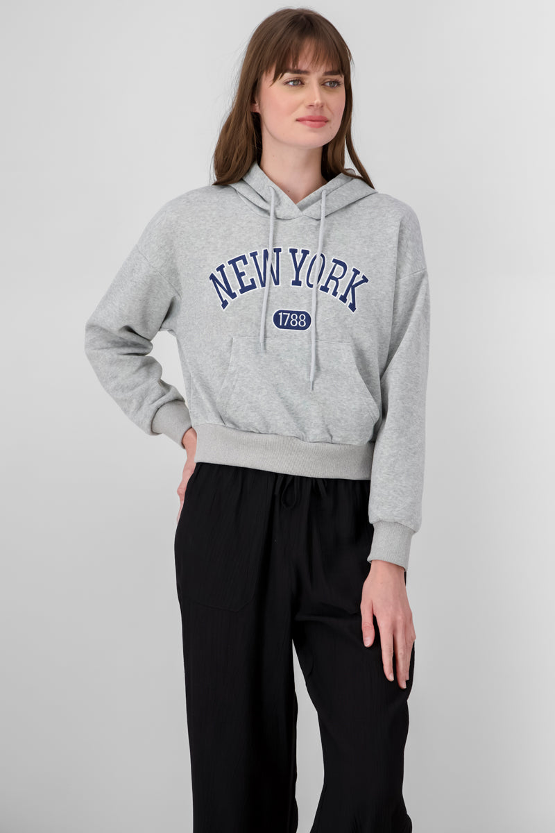 Sudadera New York GRIS