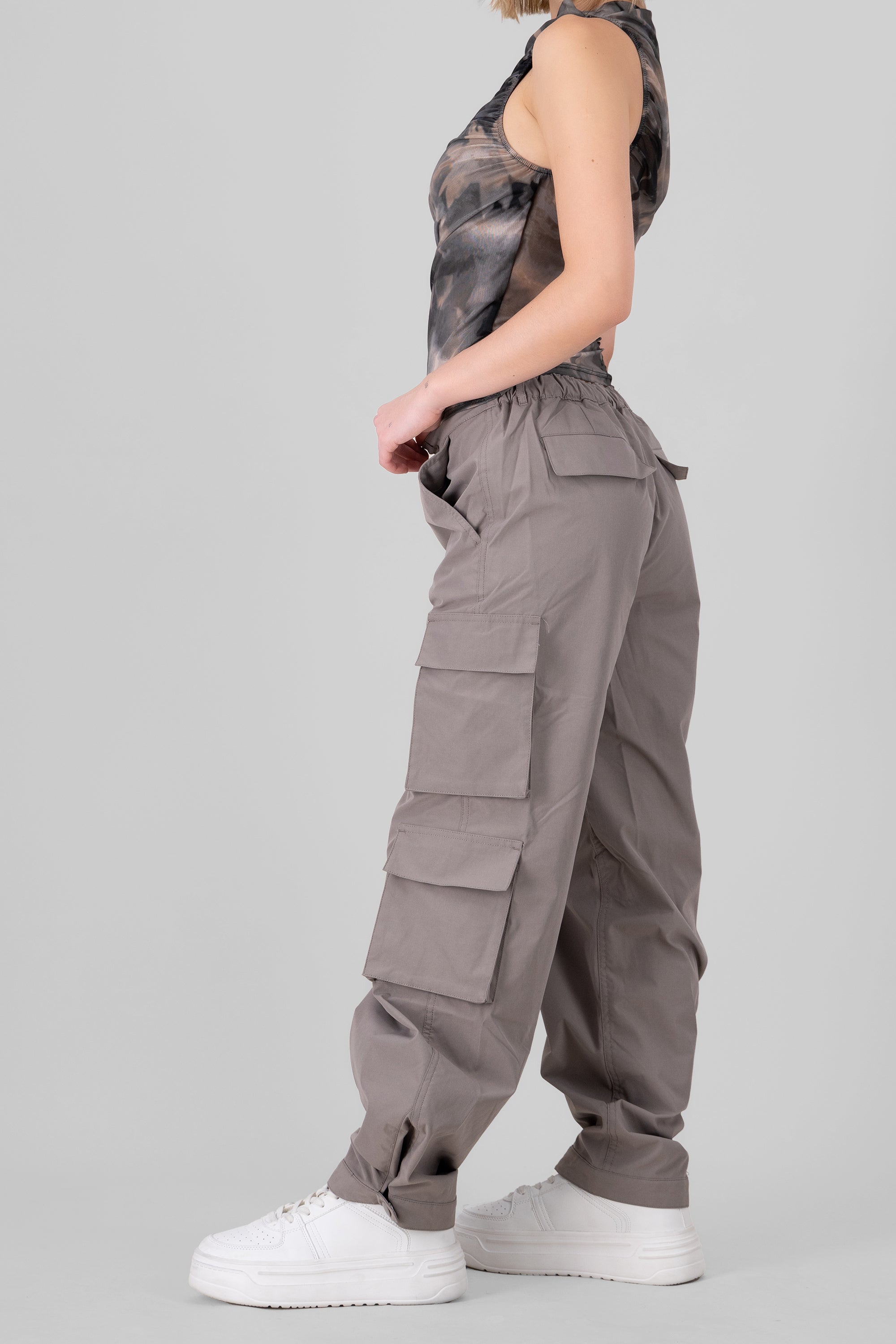 Pantalon Cargo Detalle Plisado