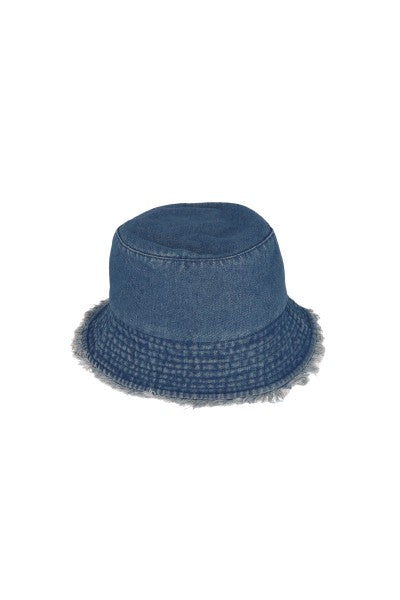 Bucket Hat Denim Destrucciones