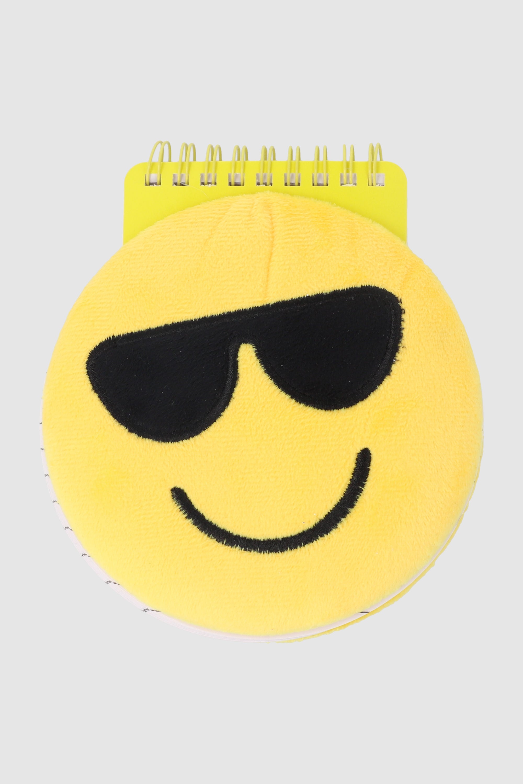 Libreta Carita Feliz Fluffy AMARILLO