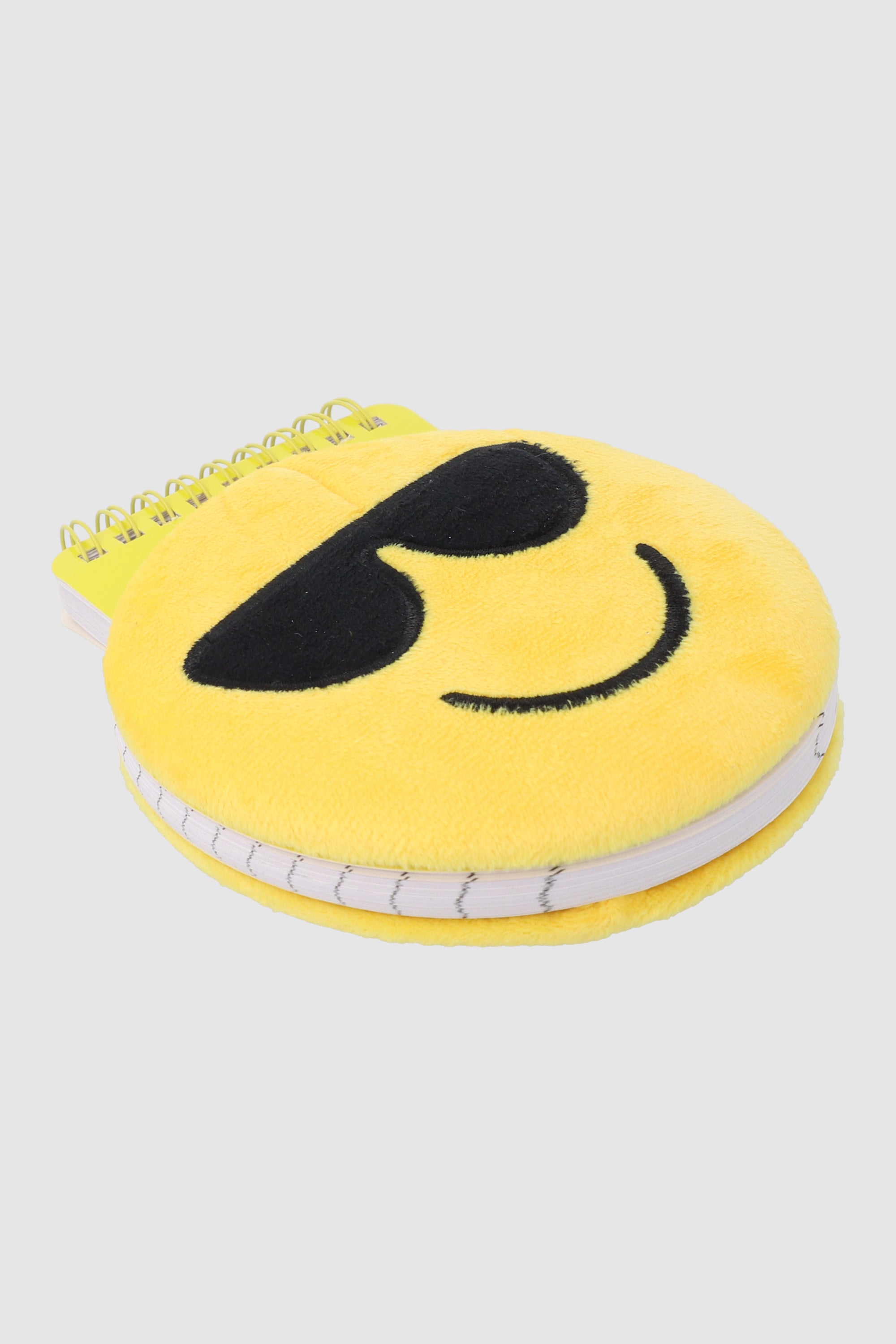 Libreta Carita Feliz Fluffy AMARILLO