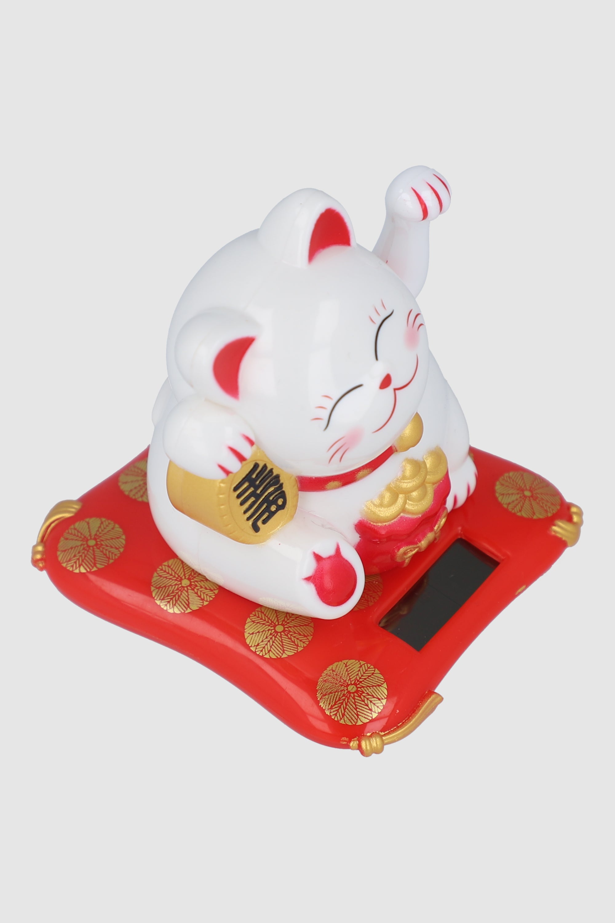 decoración gatito oriental suerte BLANCO