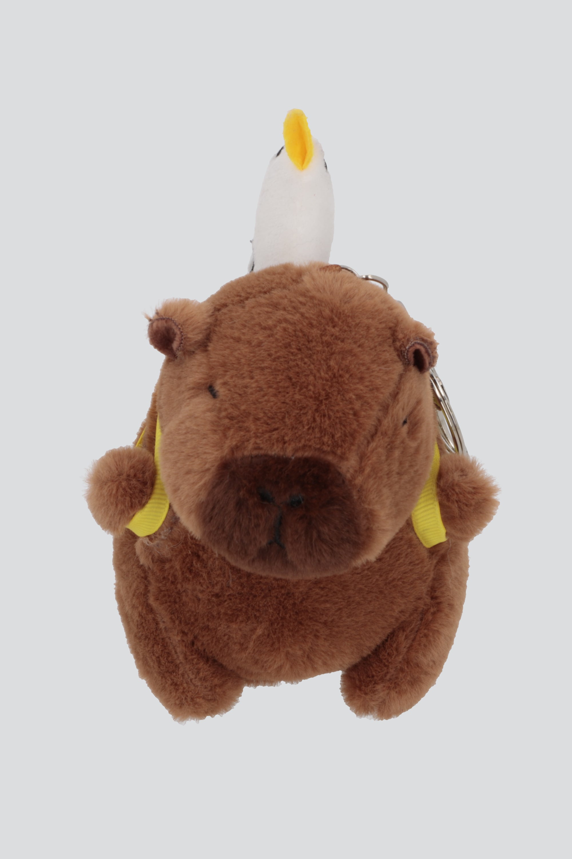 Llavero De Peluche De Capibara BLANCO