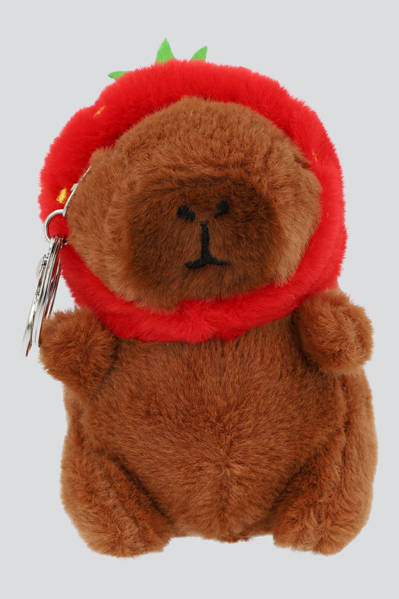 Llavero De Peluche De Capibara