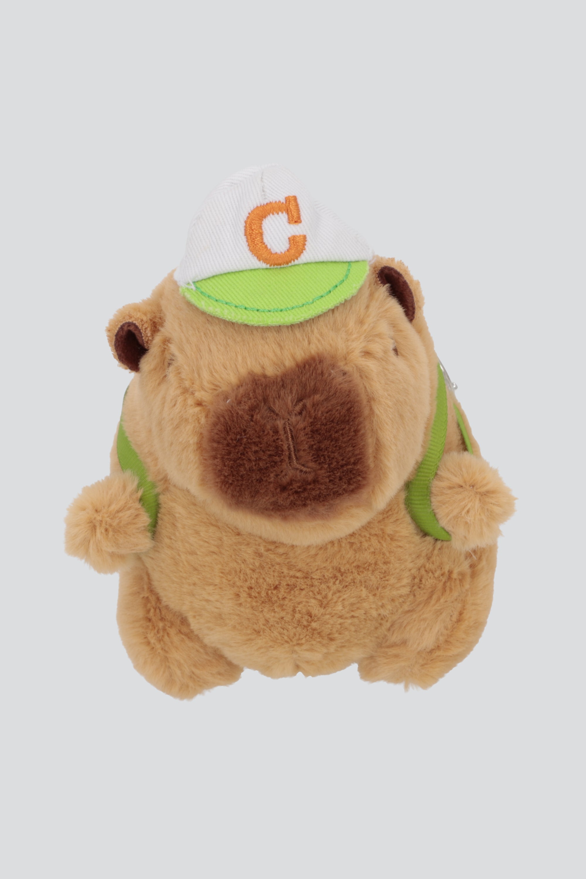 Llavero De Peluche De Capibara VERDE