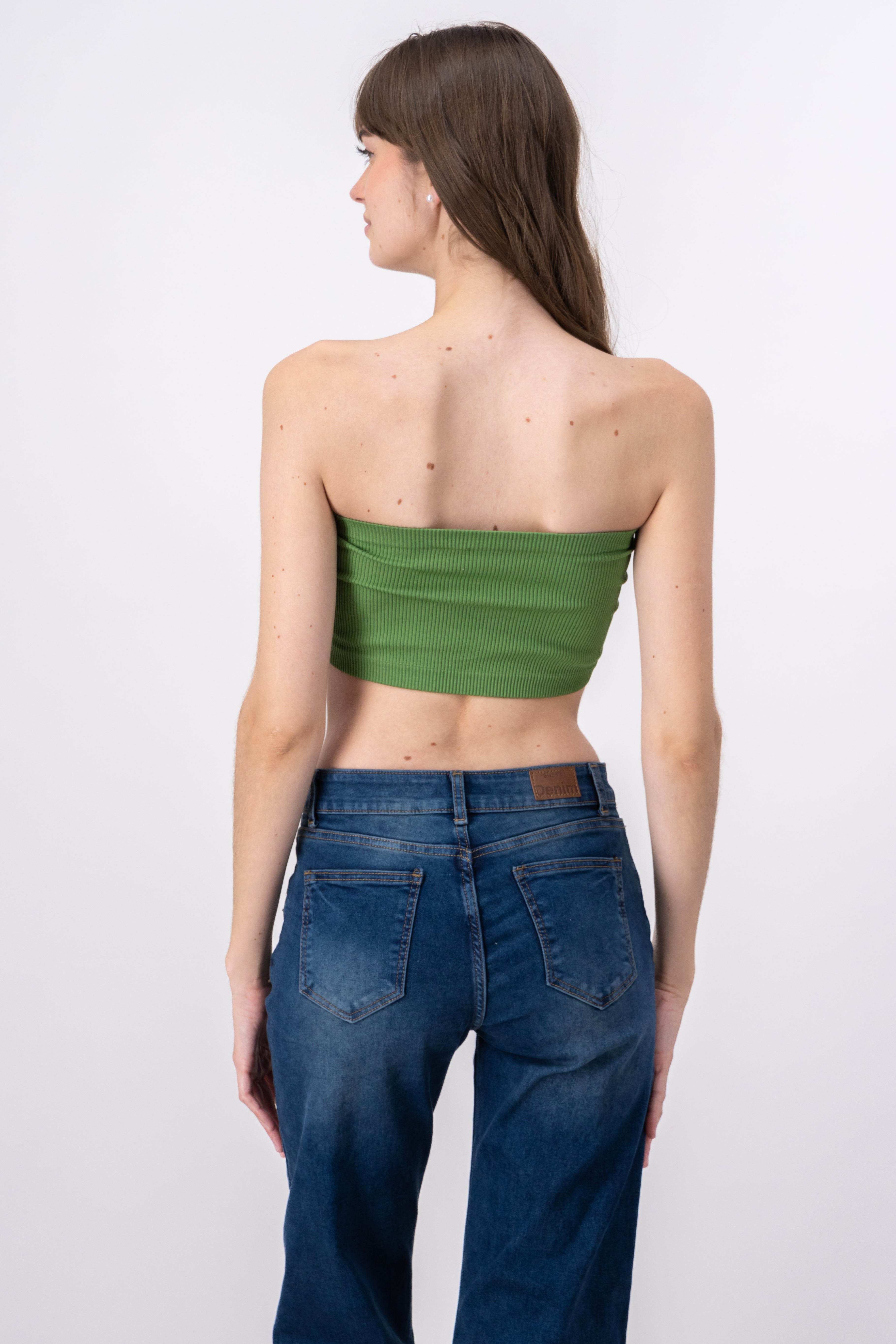 Top liso seamless VERDE