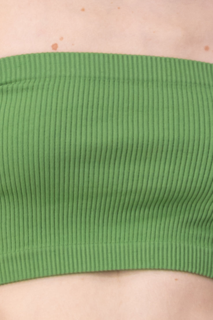 Top liso seamless VERDE