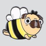 Pin Perro Pug Abejita