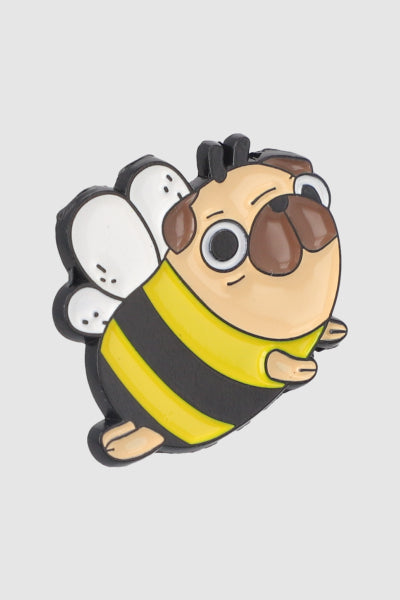 Pin Perro Pug Abejita