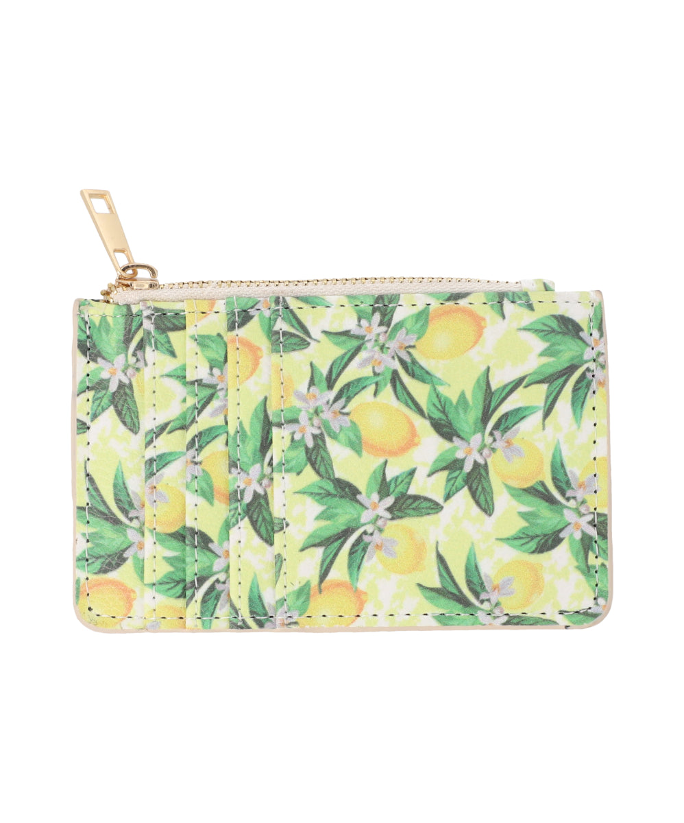 Cartera Estampado Tropical VERDE