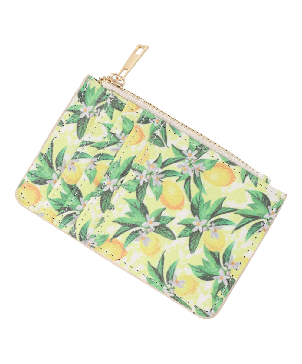 Cartera Estampado Tropical VERDE