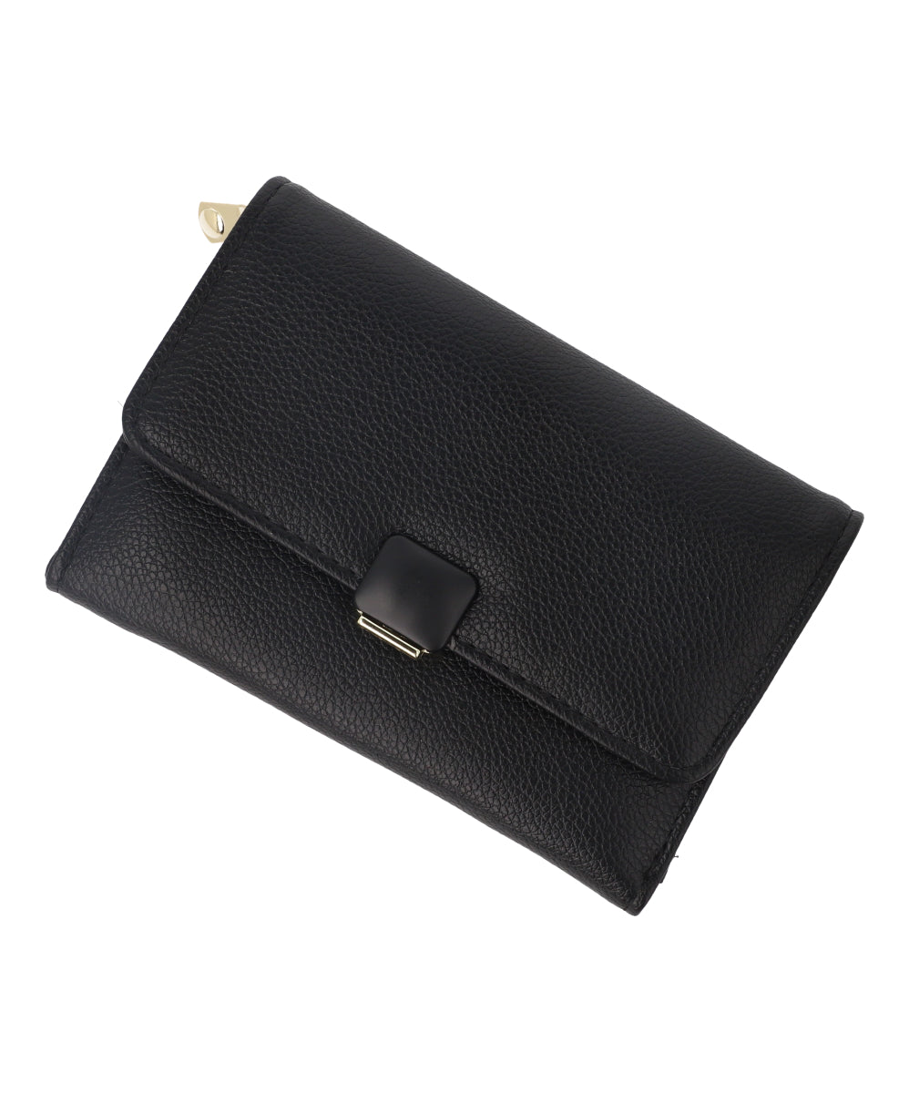 Cartera Broche NEGRO