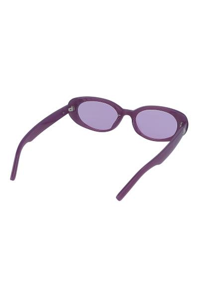 Lentes Ovalados Monocolor MORADO