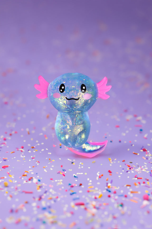 Squishy Ajolote Glitter