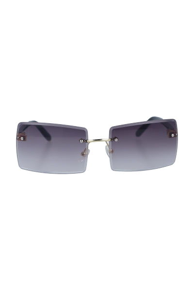 Lentes Rectangulares Efecto Degradado GRIS