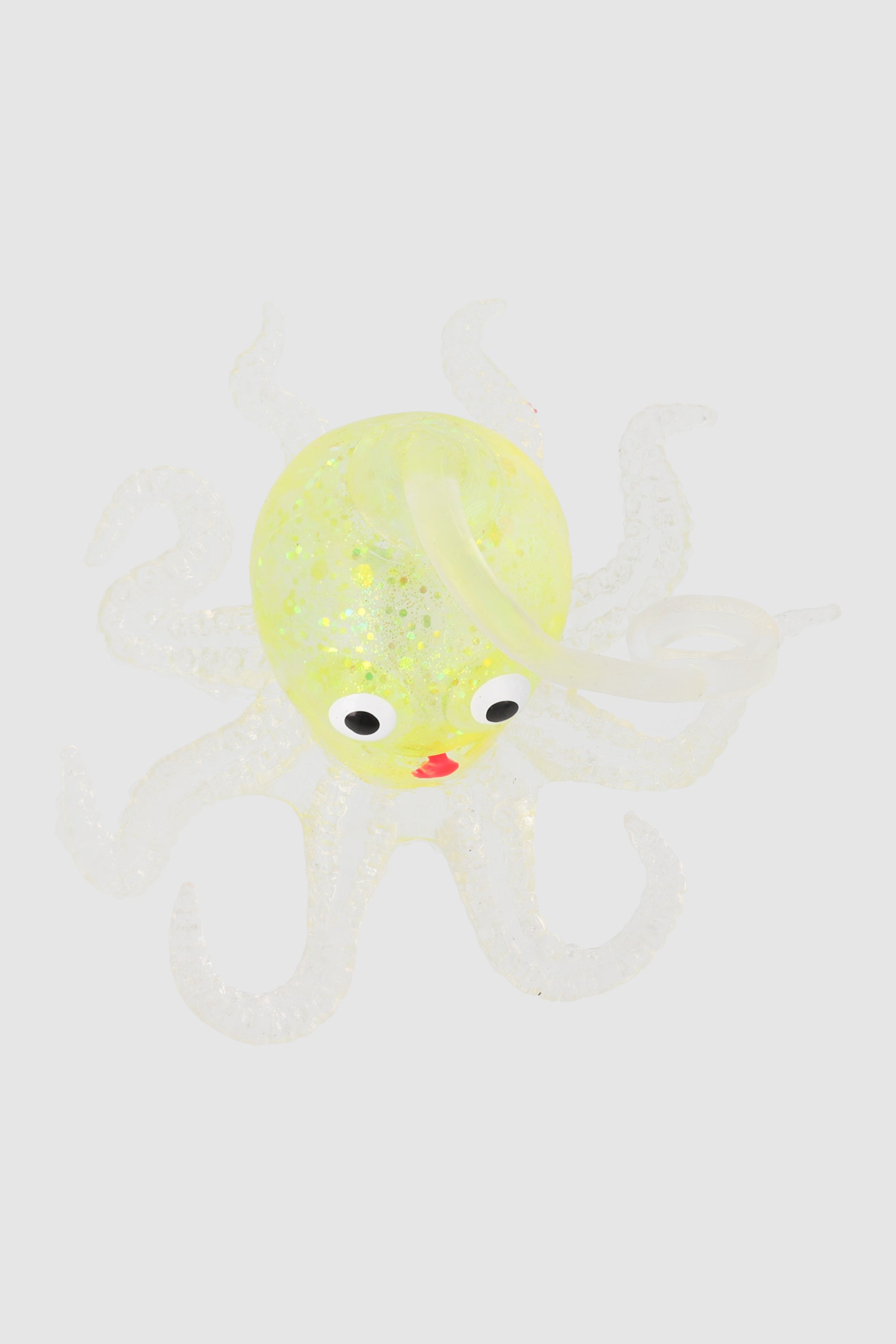 Squishy Pulpo Glitter AMARILLO