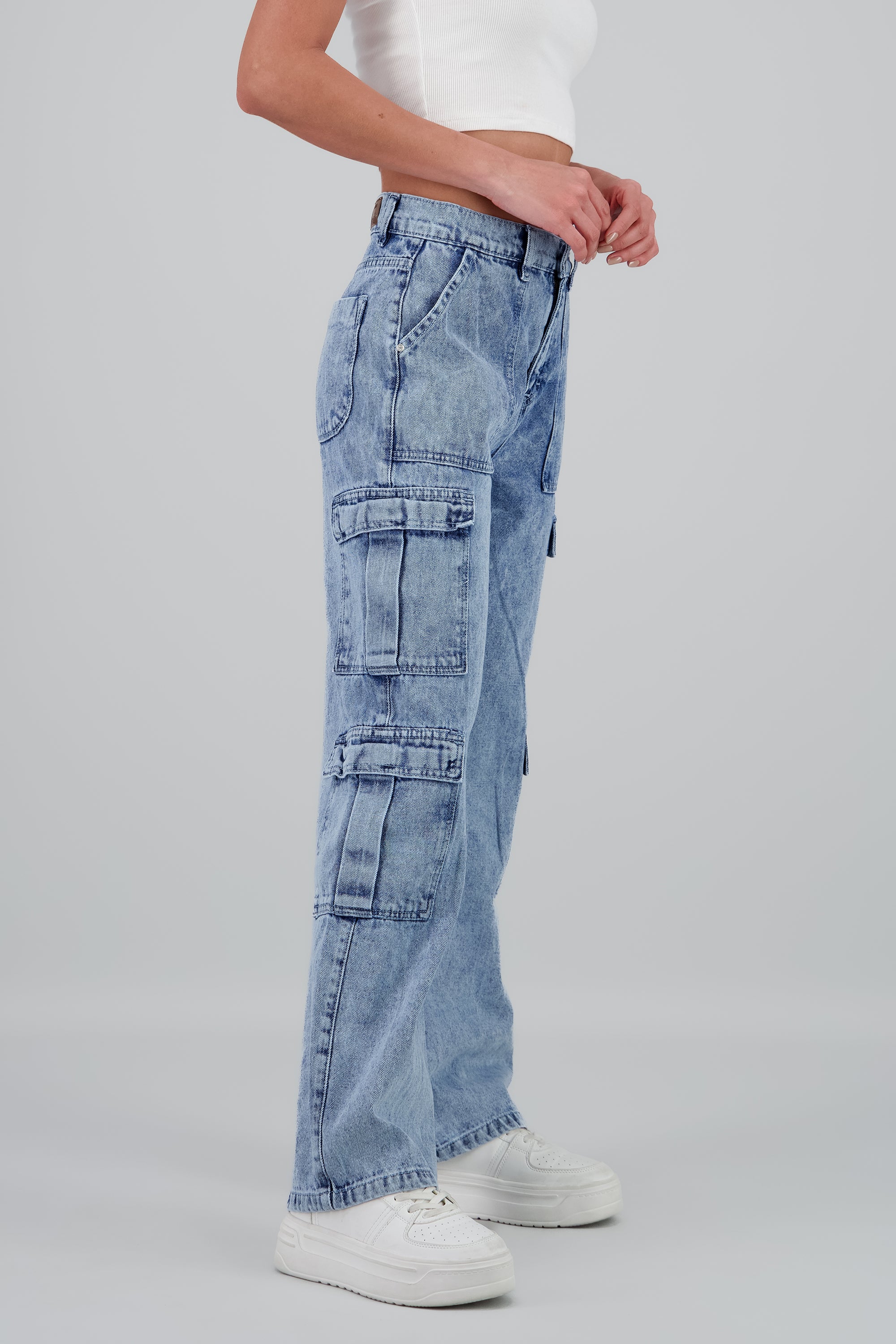 Jeans Cargo 4 Bolsas