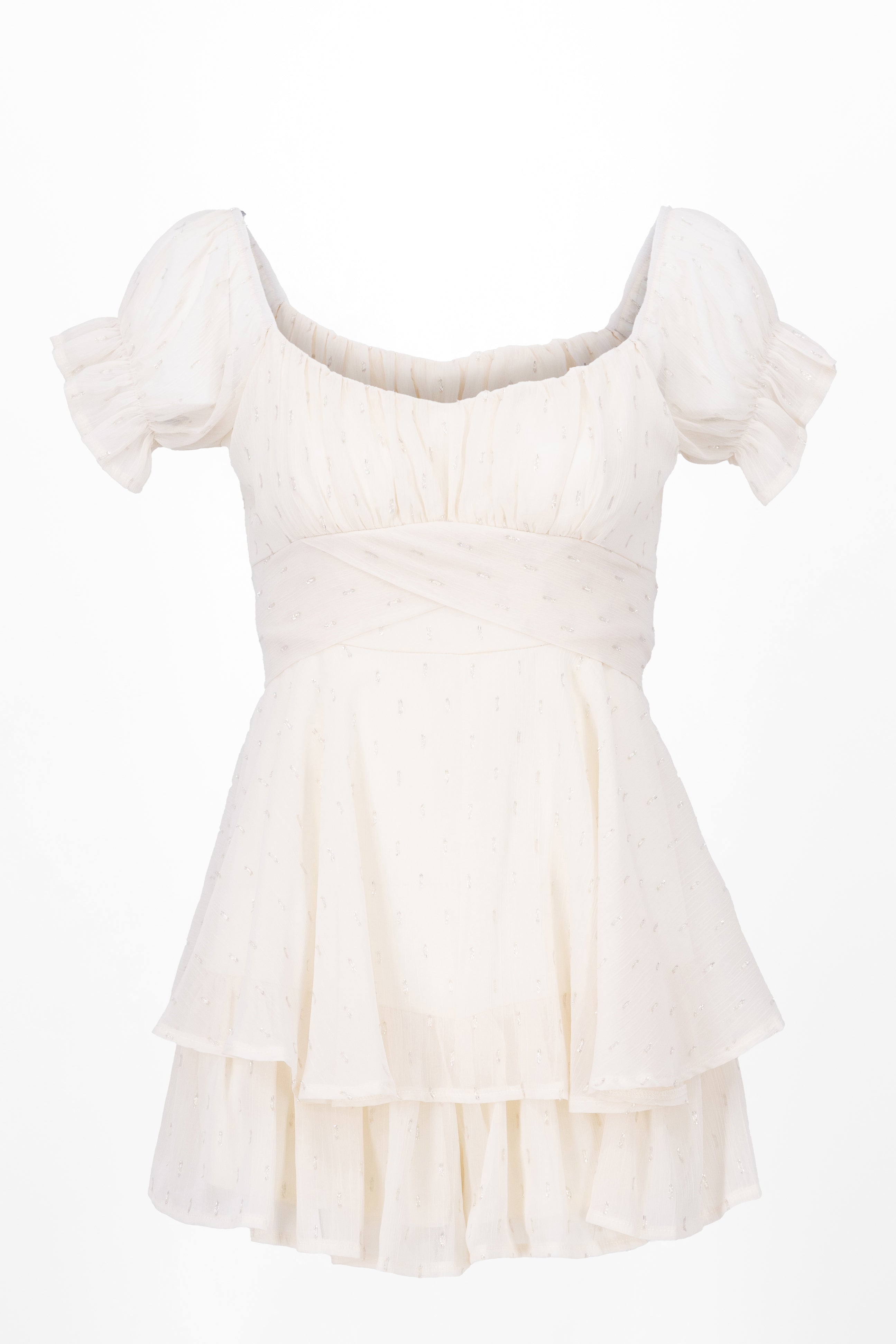 Romper polka lurex