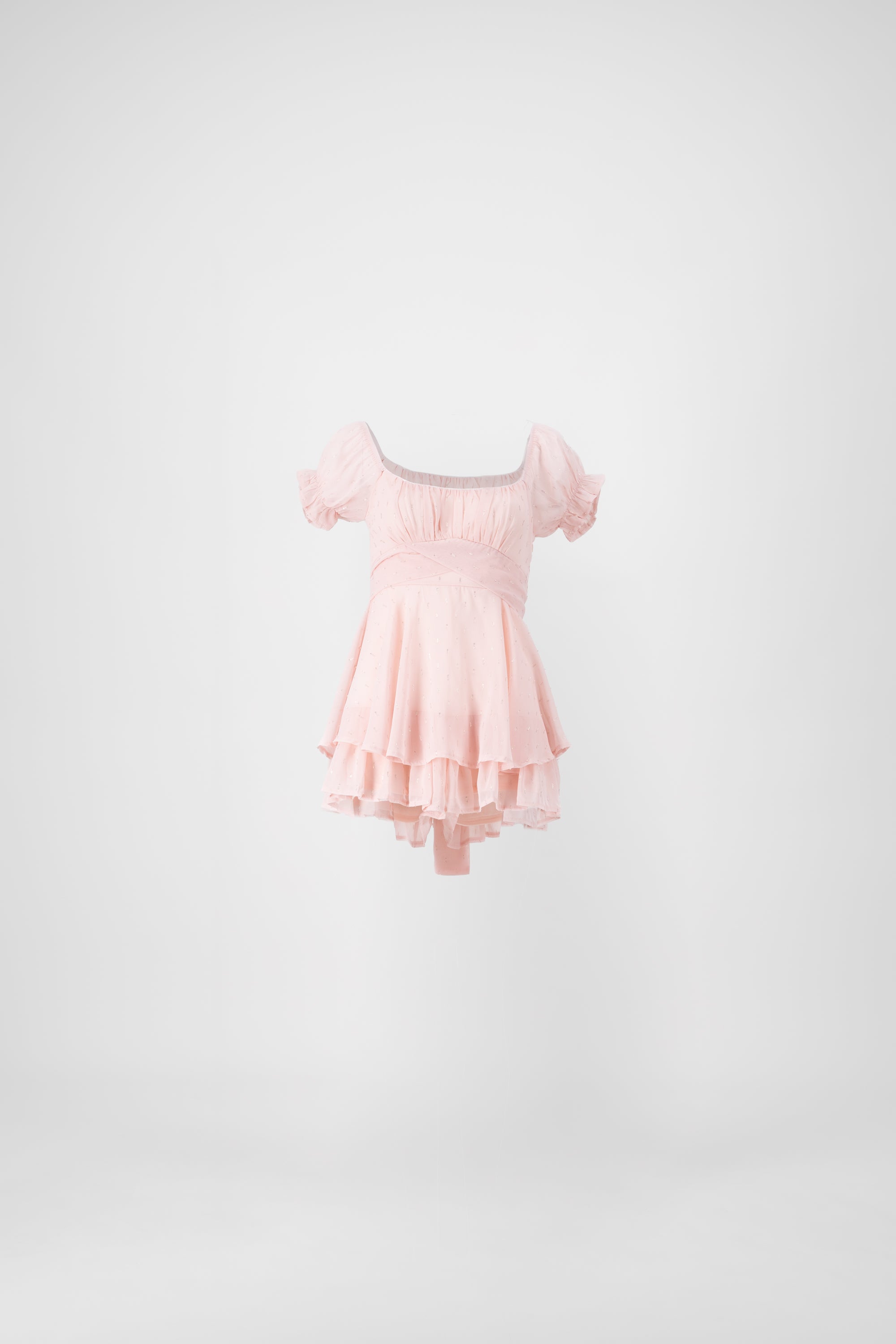 Romper polka lurex ROSA