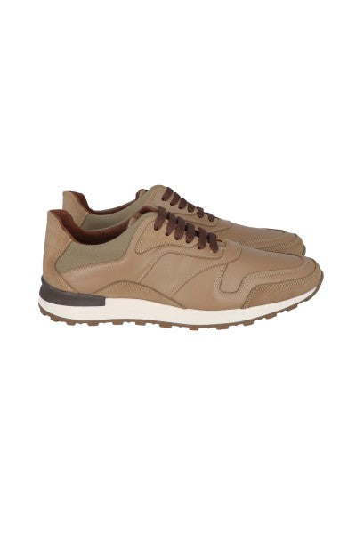 Tenis efecto piel suede