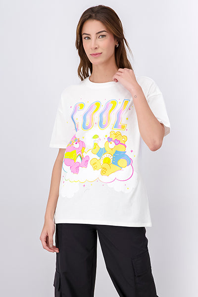 Playera ositos cariñositos cool CREMA