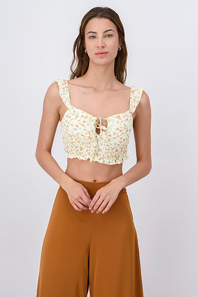 Top crop copas flores