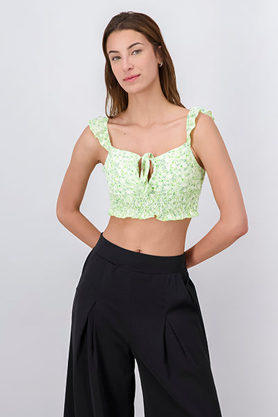 Top crop copas flores