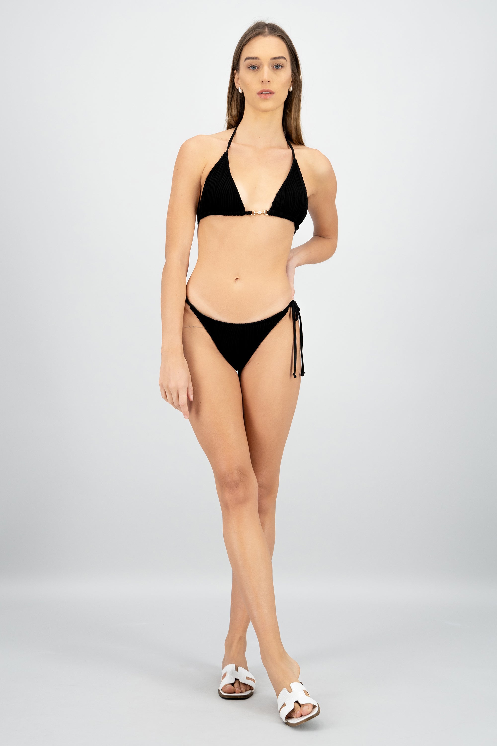 Set 3 piezas bikini texturizado