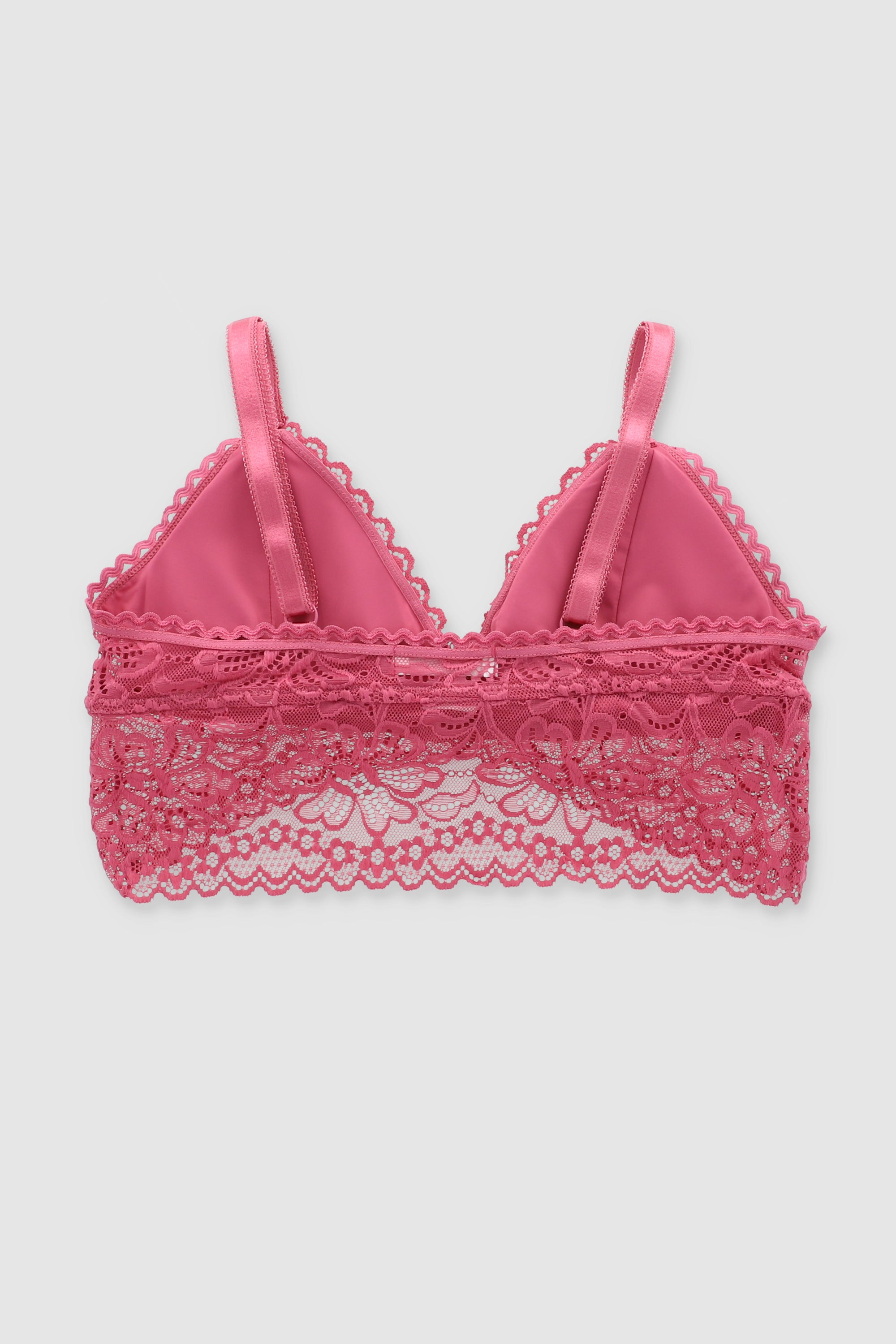 Bralette encaje flores MALVA