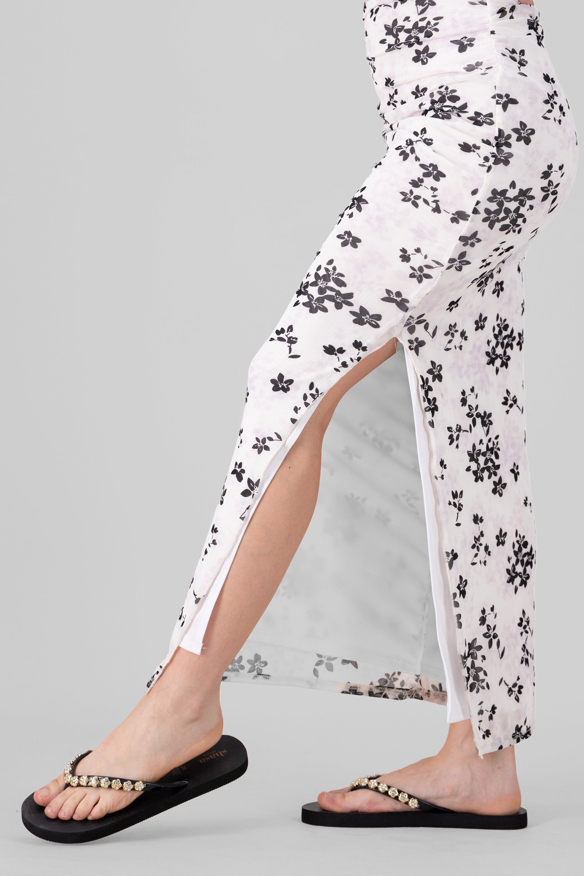 Flip Flops Chinela Flor Brillos