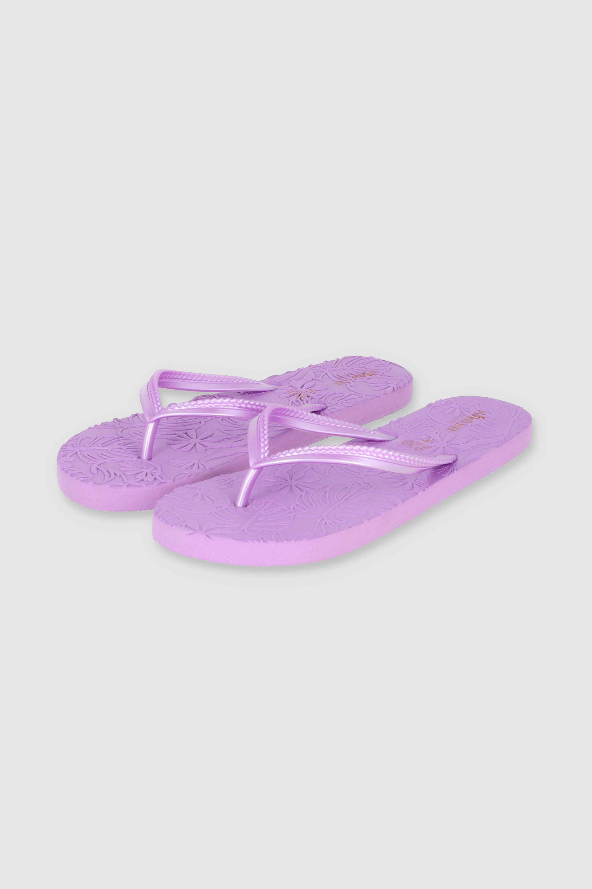 Flip Flop Textura Flores LILA