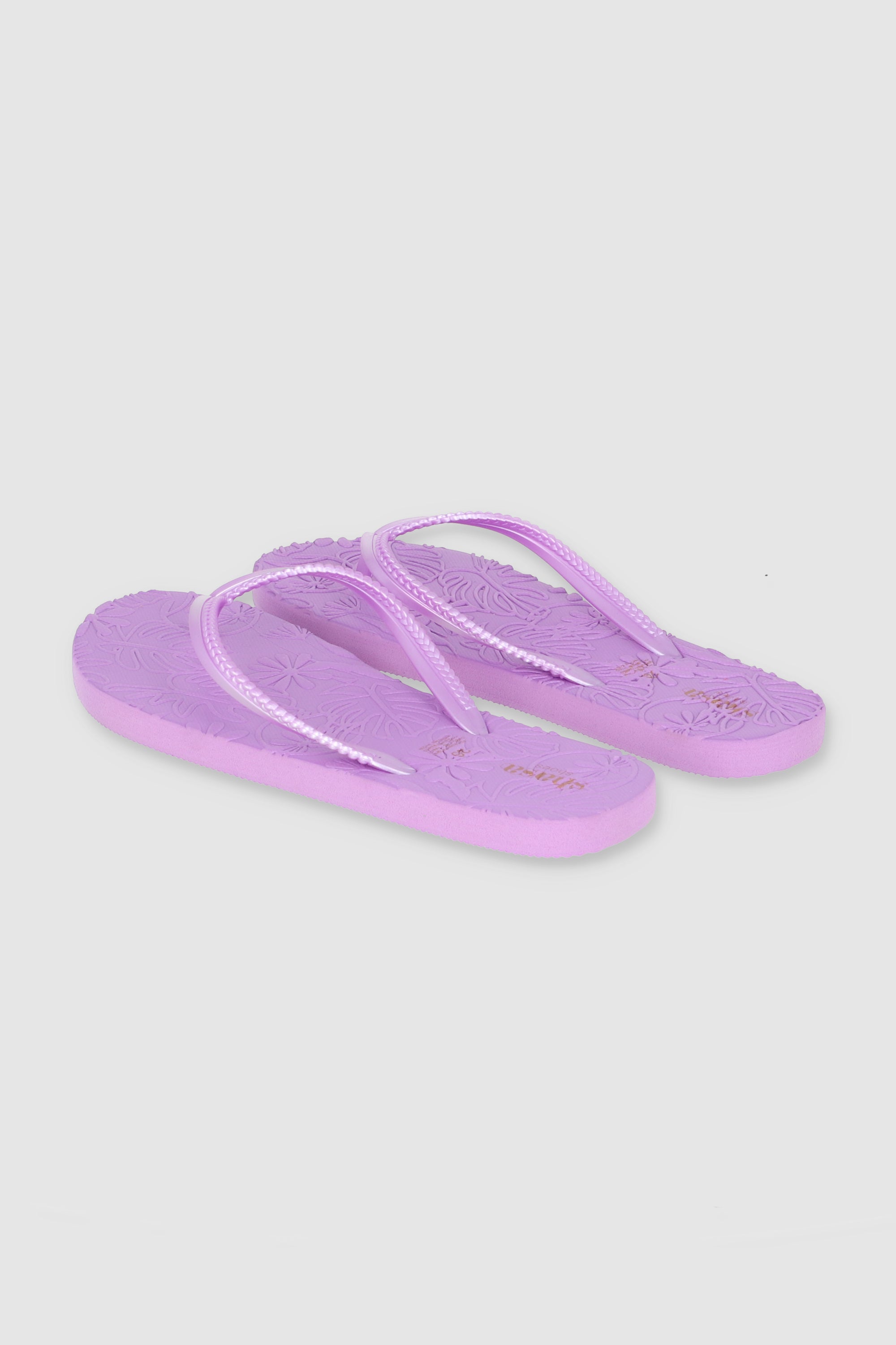 Flip Flop Textura Flores LILA