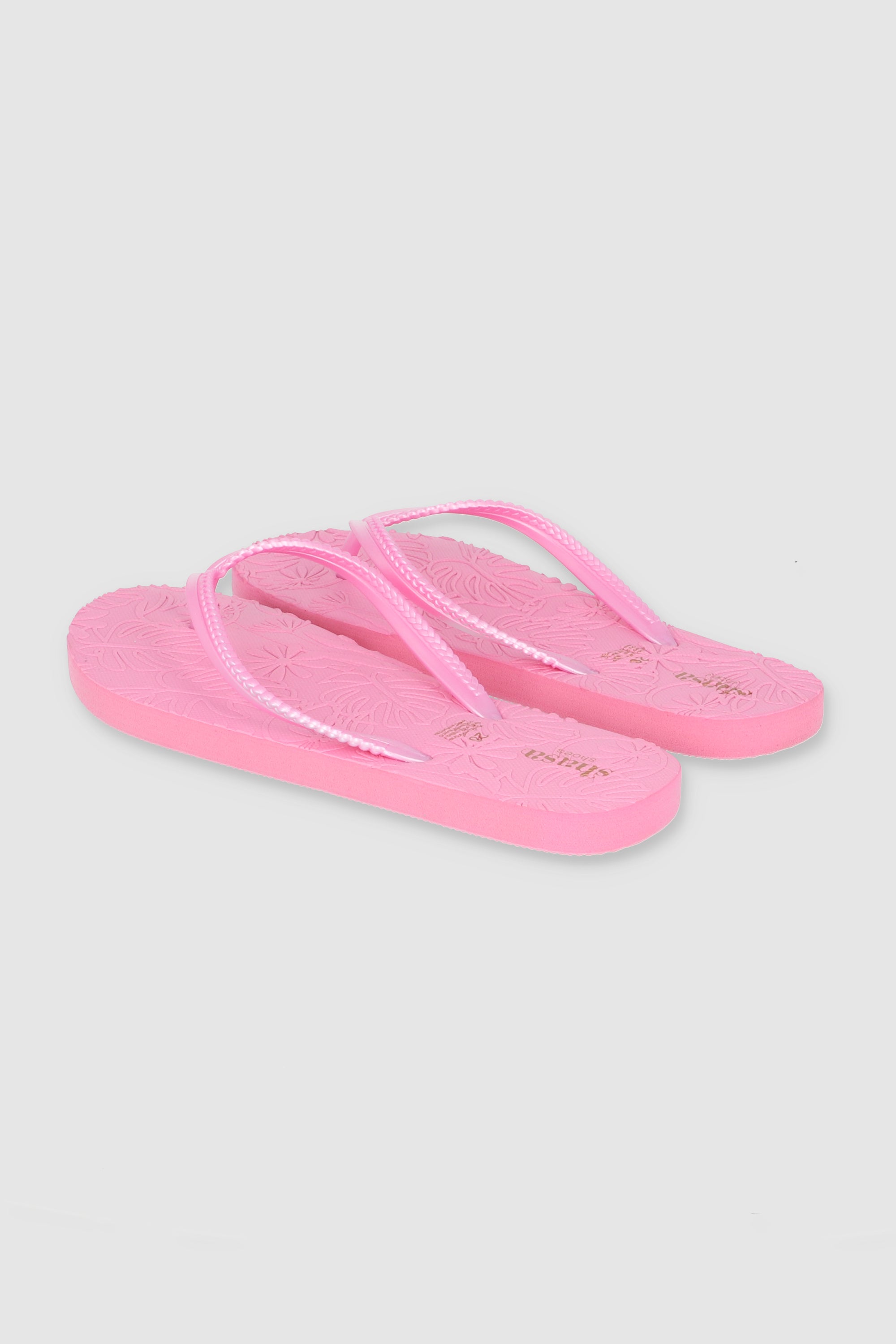 Flip Flop Textura Flores ROSA