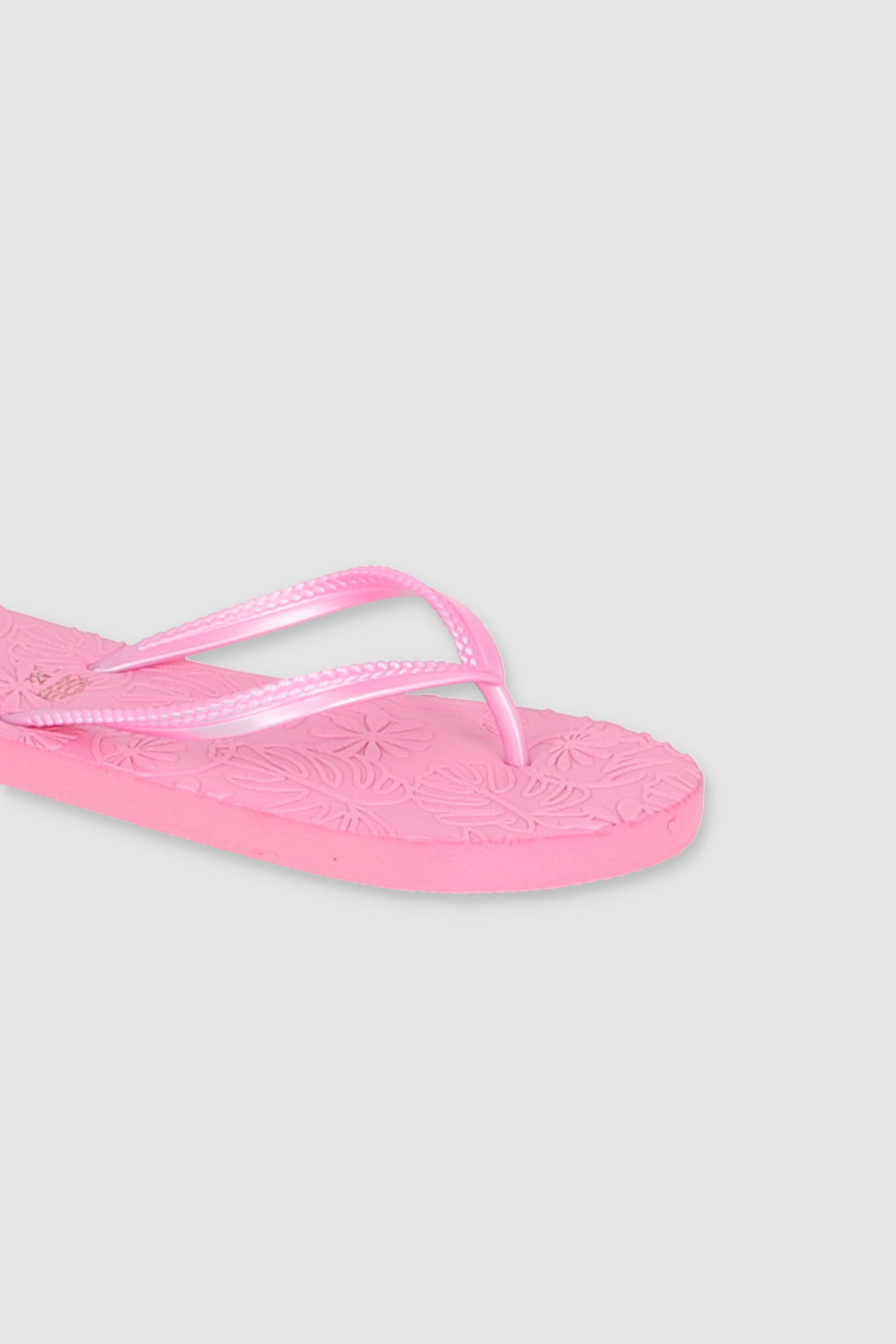 Flip Flop Textura Flores ROSA