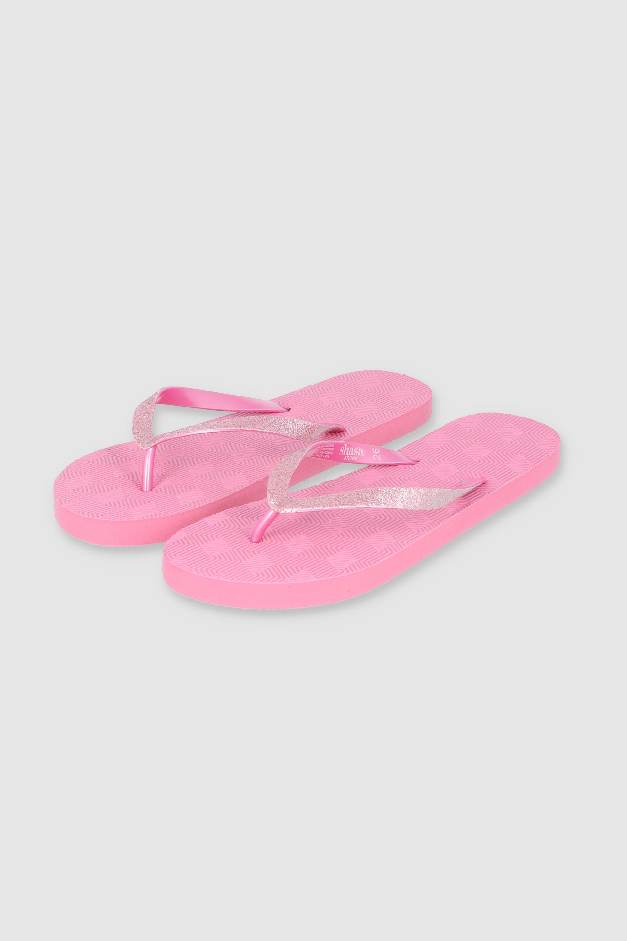 Flip Flop Textura Geometrica ROSA