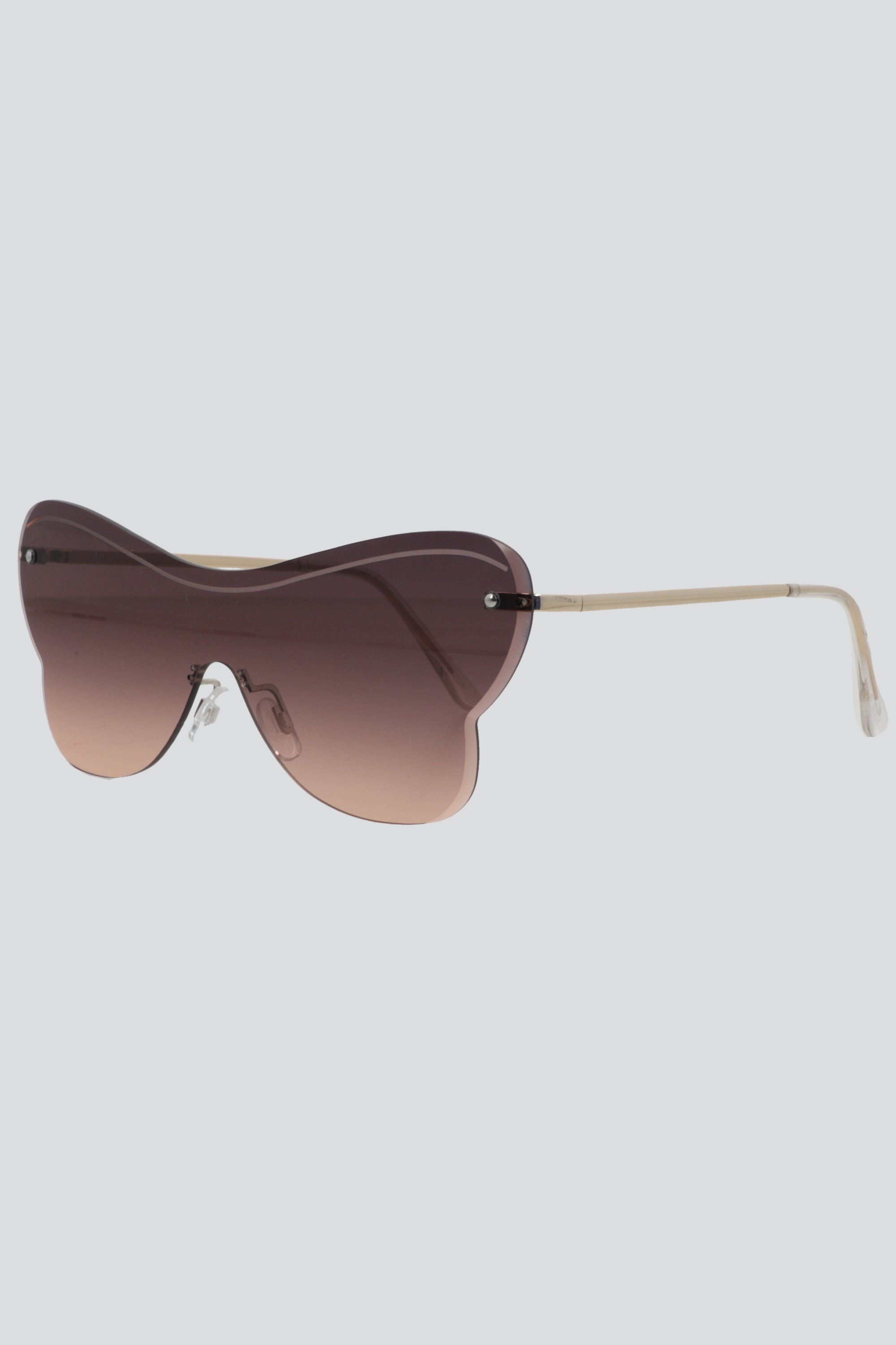 Lentes estilo mariposa degradados CAFE