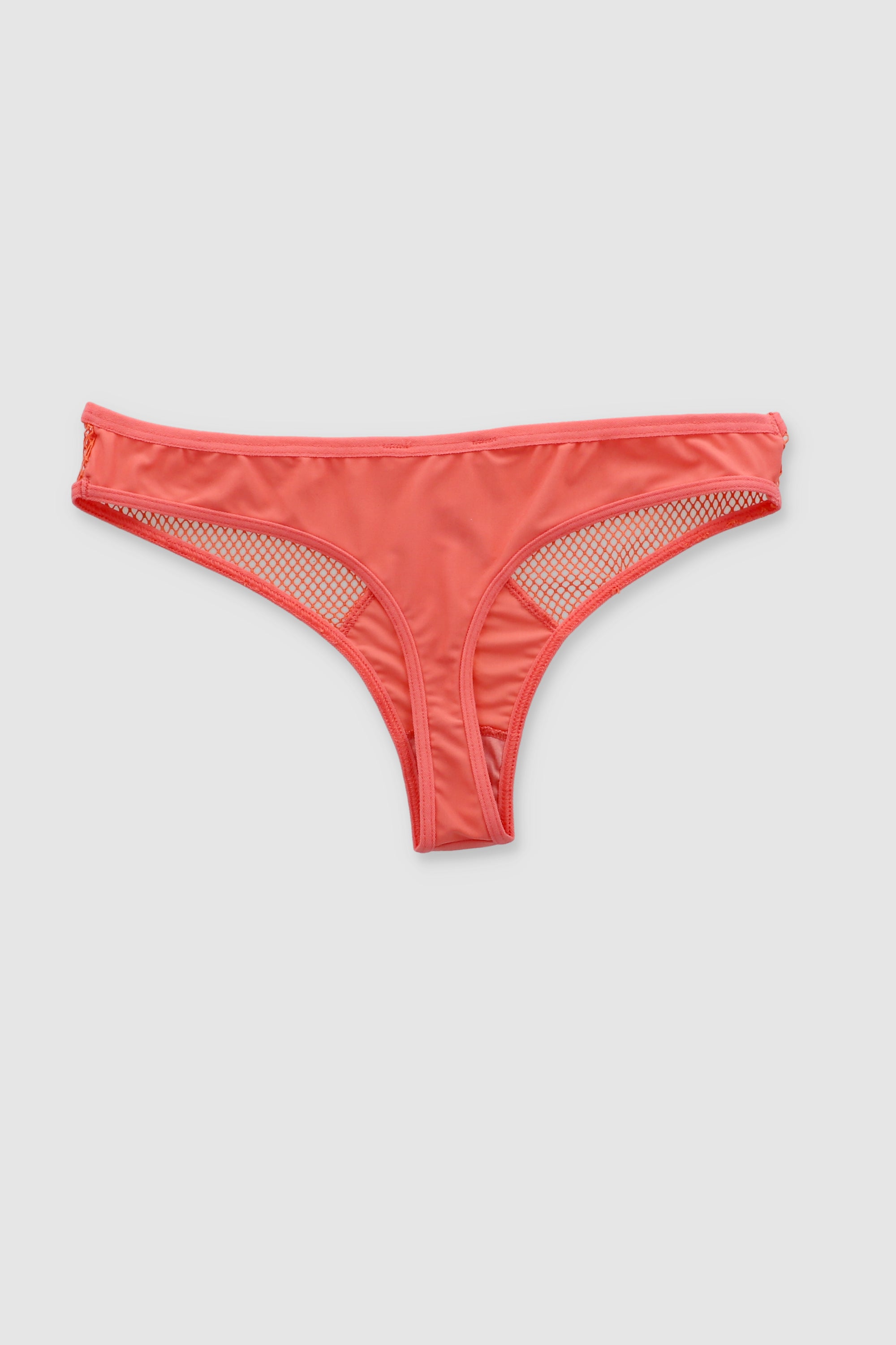 Tanga corte red delantero NARANJA