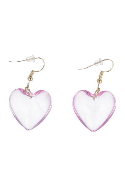 Aretes Corazon Inflado ROSA