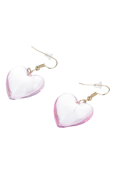 Aretes Corazon Inflado ROSA