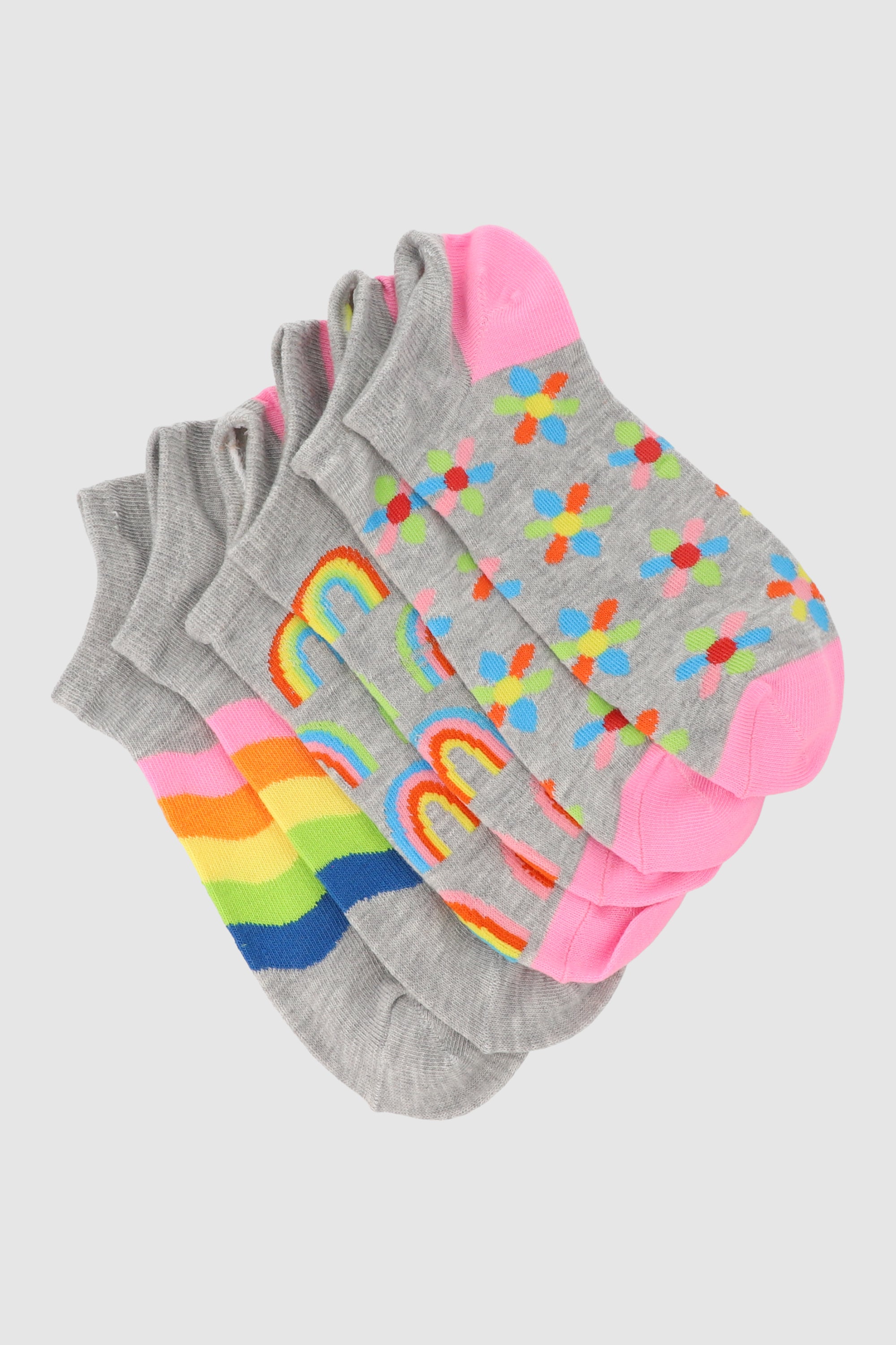 3 Pack Tin Arcoiris GRIS