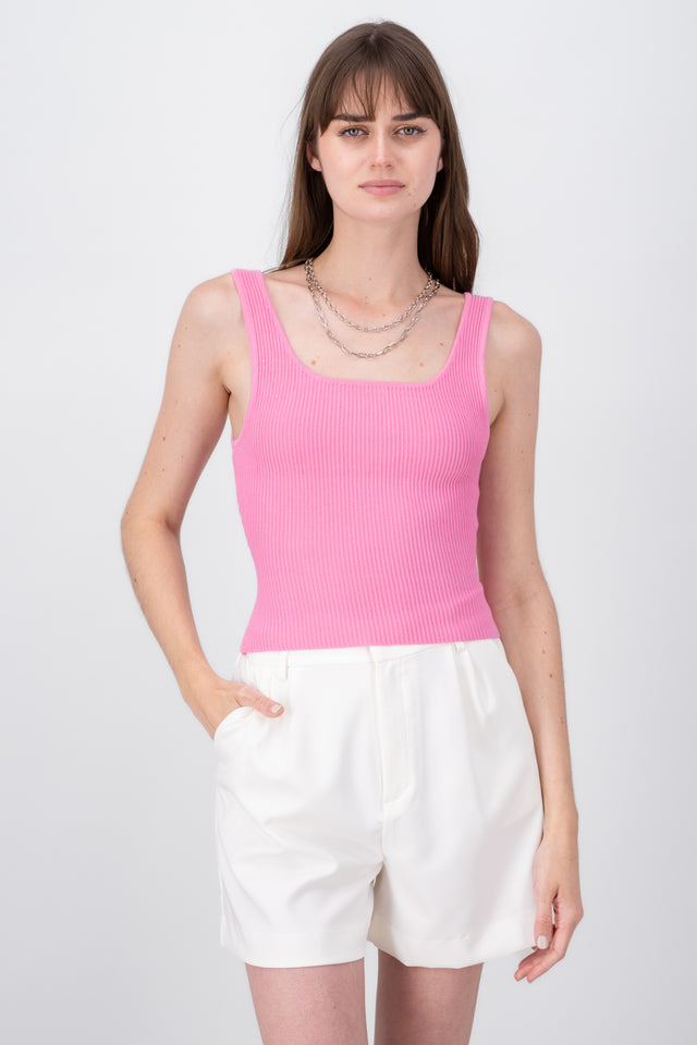 TOP SEAMLESS CON TEXTURA