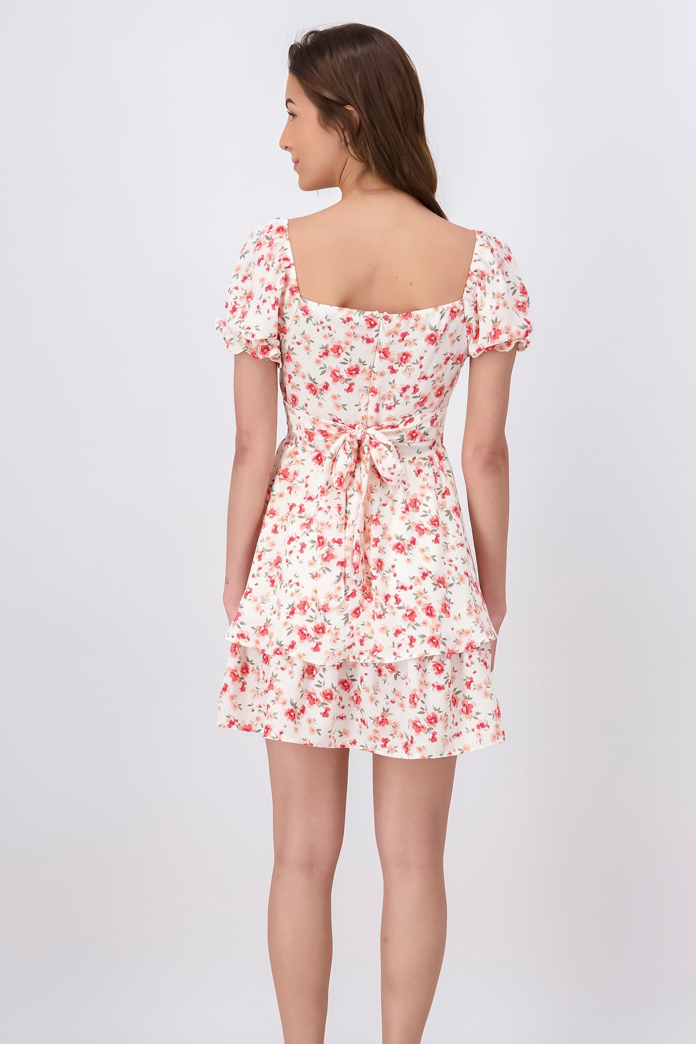 Vestido Mini Olanes De Flores