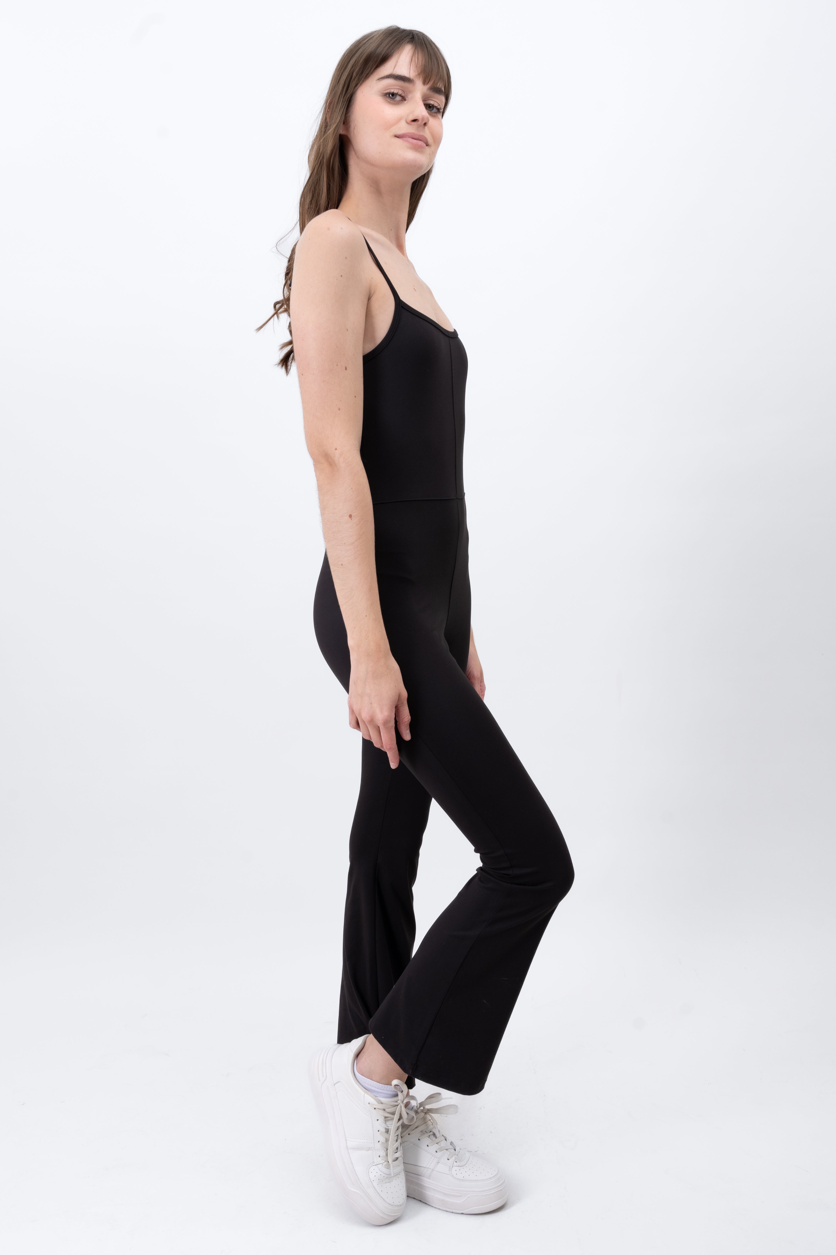 Jumpsuit Liso Tirantes NEGRO